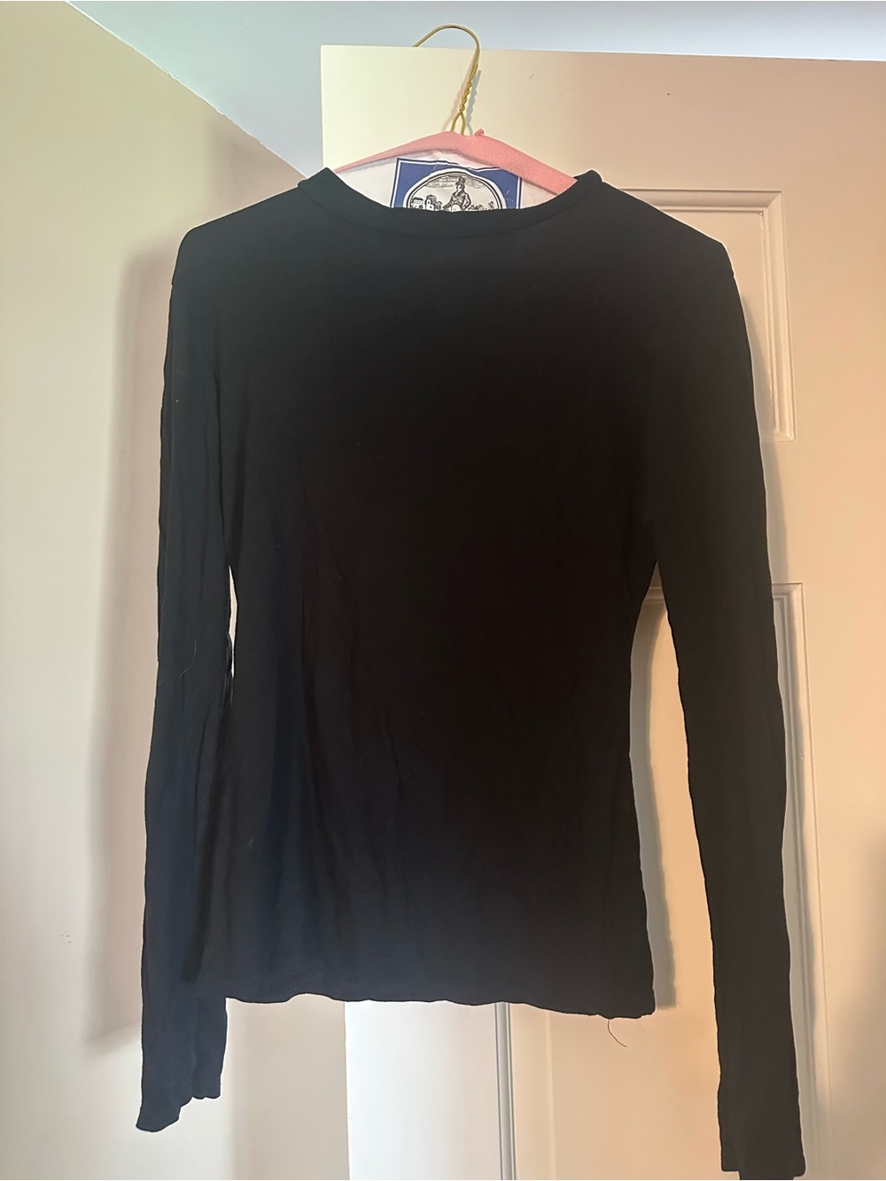 Missguided + Black Long Sleeve Crew Top